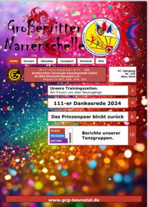 GCG Narrenschelle Ausgabe 139