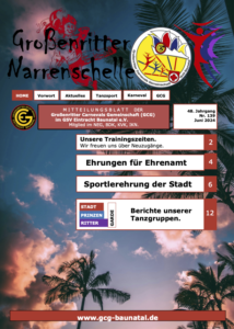 GCG Narrenschelle Ausgabe 140